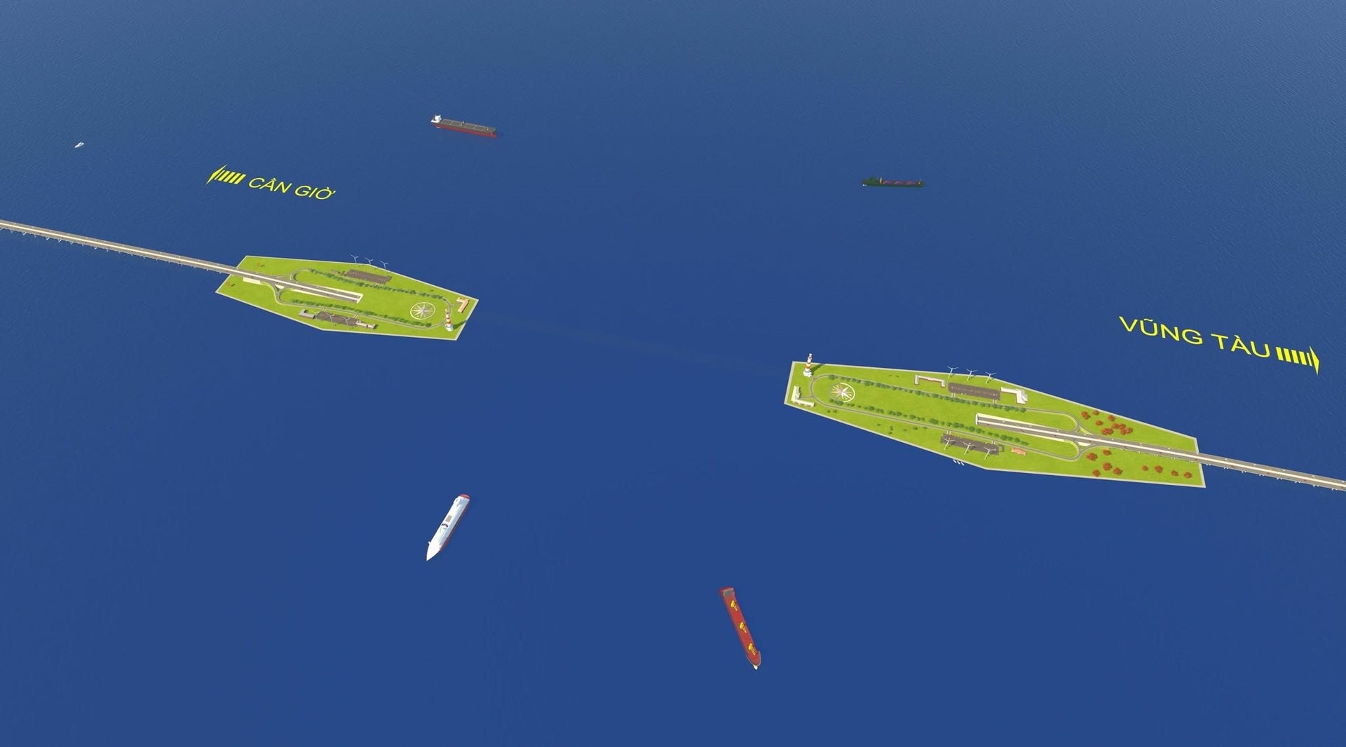 Việt Nam chuẩn bị triển khai công trình hầm – cầu vượt biển đầu tiên trong lịch sử, tích hợp 2 đảo nhân tạo, đặt tại thành phố giàu nhất cả nước - Ảnh 2