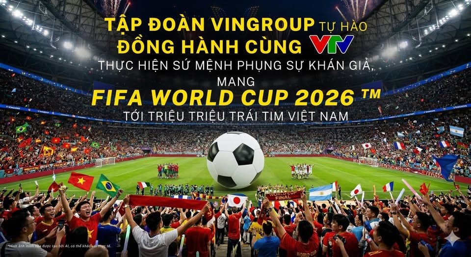 Lộ diện 'ông lớn' đồng hành cùng VTV mang bản quyền phát sóng World Cup 2026 về Việt Nam - Ảnh 2