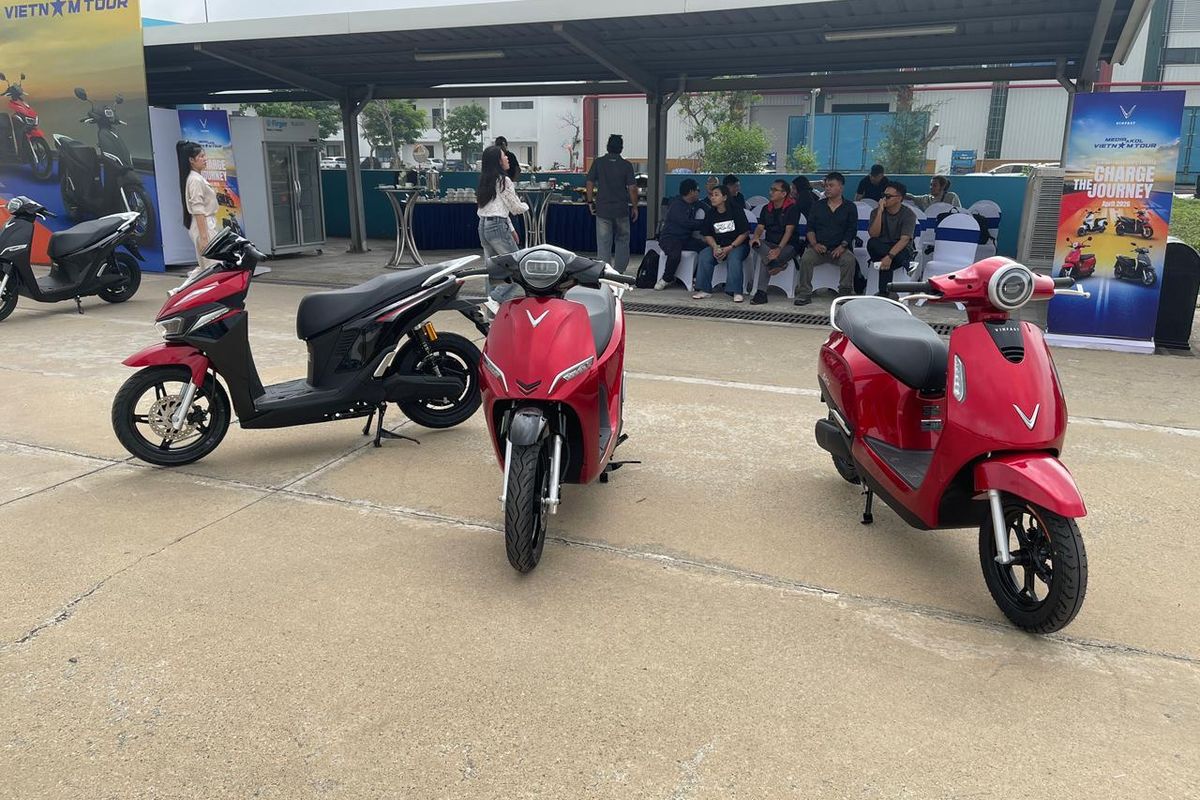 VinFast mang loạt xe máy điện mới sang Indonesia, dùng một thứ ngoài giá bán để cạnh tranh xe xăng - Ảnh 1