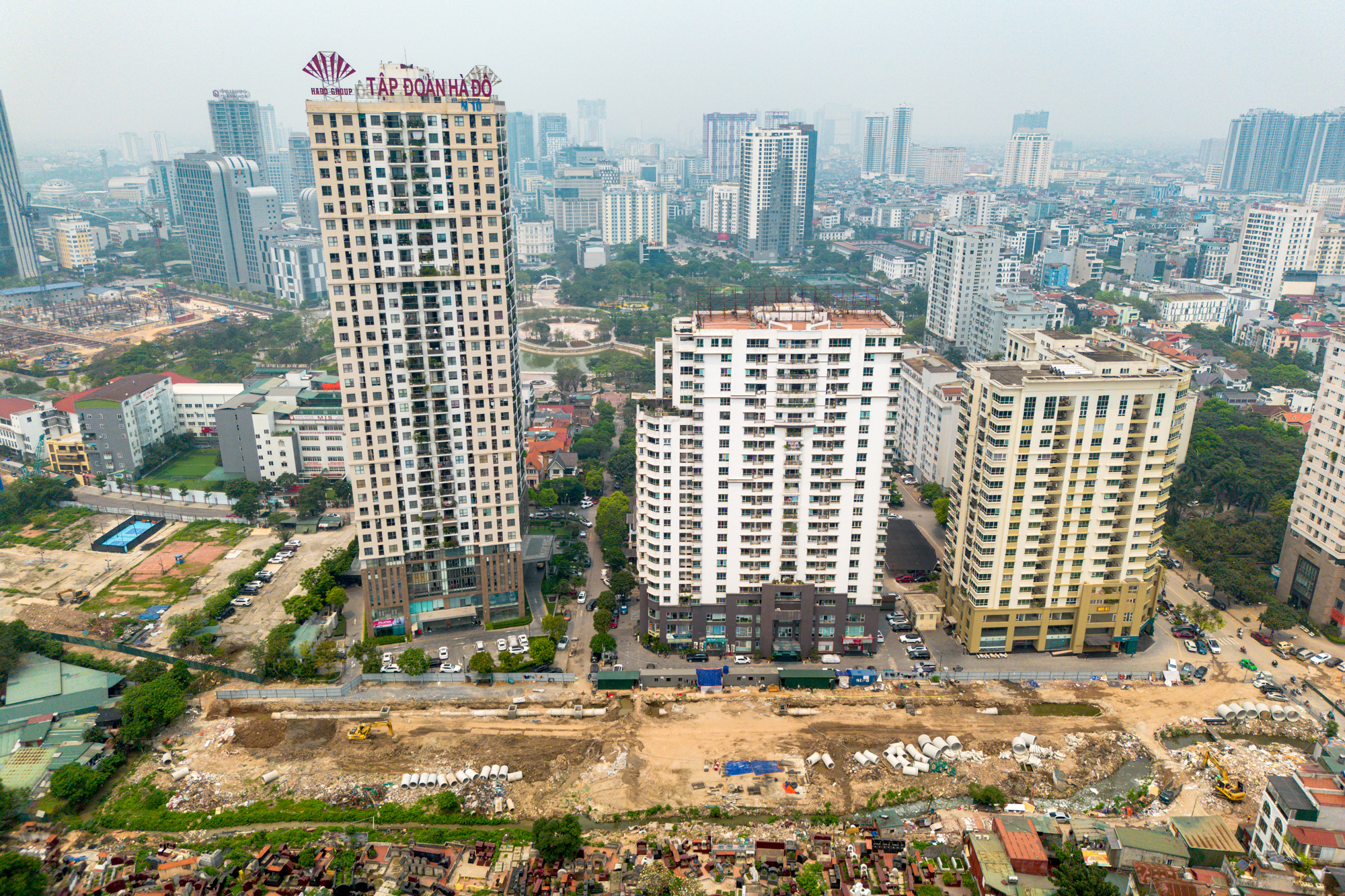 Toàn cảnh "mảnh ghép" cuối nối trụ sở các tập đoàn lớn bậc nhất Việt Nam: Nơi Viettel, Samsung, FPT hội tụ, mỗi mét đường gánh nghìn tỷ doanh thu - Ảnh 8