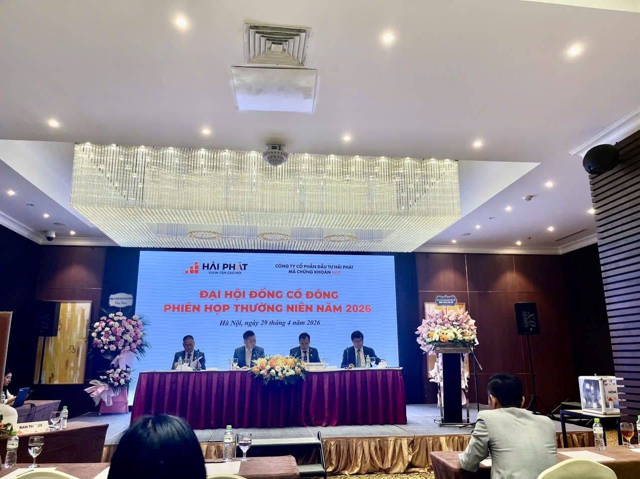 ĐHĐCĐ Hải Phát 2026: Thời gian tới Hải Phát sẽ rất khác, sẽ hiện diện trở lại Hà Nội mạnh mẽ, tự tin giá cổ phiếu cải thiện và tăng vốn thành công - Ảnh 1