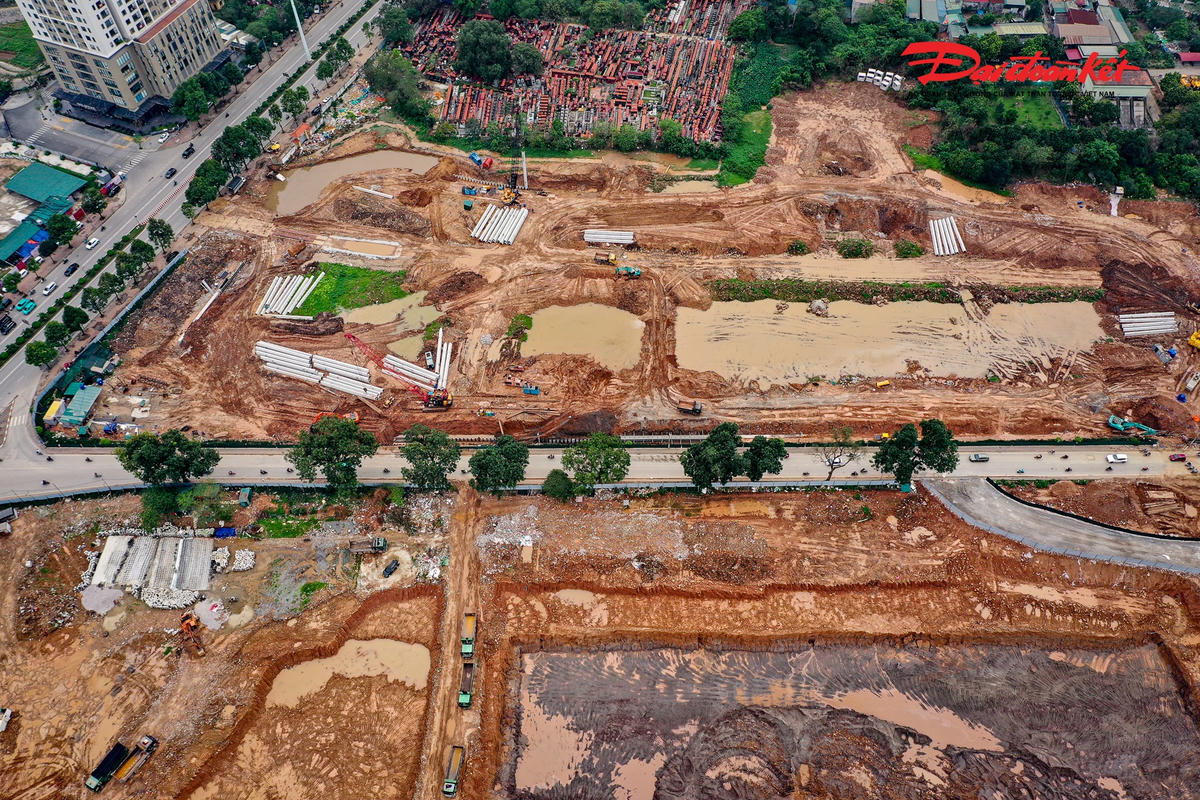 Đẩy nhanh tiến độ hồ điều hòa Mễ Trì – Đồng Bông 2, tăng năng lực chống ngập phía Tây Hà Nội - Ảnh 14