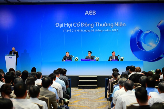 ĐHCĐ ACB: Đặt mục tiêu lợi nhuận trên 22.300 tỷ đồng trong năm 2026, chia cổ tức cả tiền mặt lẫn cổ phiếu và tăng mạnh vốn điều lệ - Ảnh 1