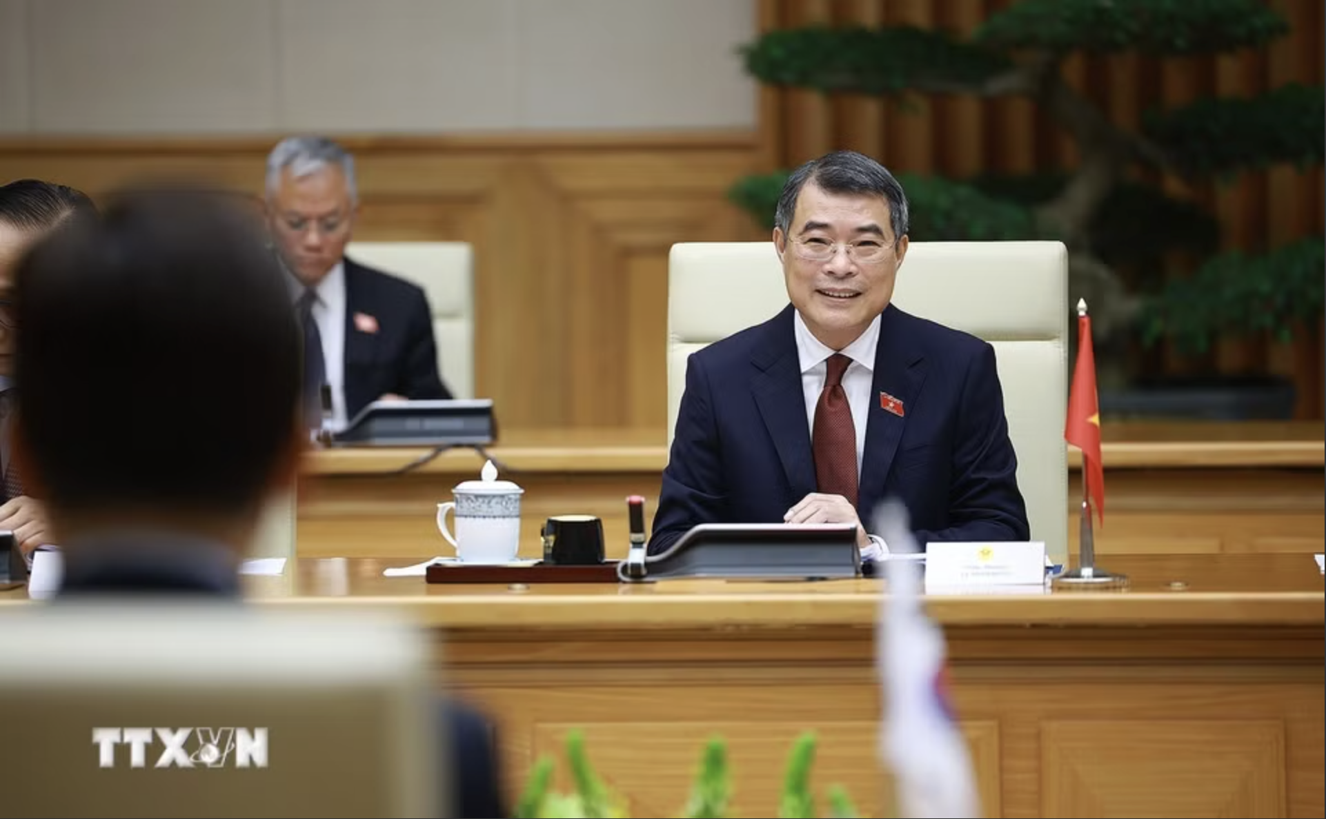 Thủ tướng Lê Minh Hưng hội kiến Tổng thống Hàn Quốc Lee Jae Myung - Ảnh 7