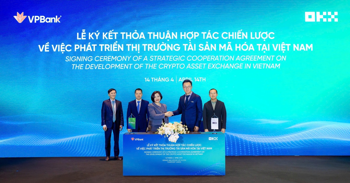 OKX và VPBank ký thỏa thuận hợp tác chiến lược phát triển hợp tác trong lĩnh vực tài sản số và ứng dụng công nghệ blockchain