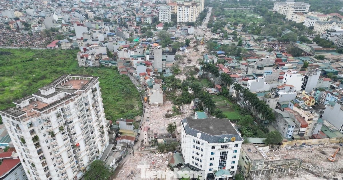 'Đục' thông tuyến đường nối đường Tam Trinh với đường Giải Phóng