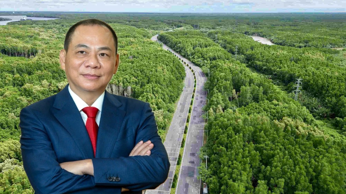 Vingroup của tỷ phú Phạm Nhật Vượng muốn chi 19.000 tỷ mở rộng tuyến đường xuyên rừng ngập mặn đẹp nhất cả nước, nối thẳng đại đô thị 10 tỷ USD lên 10 làn