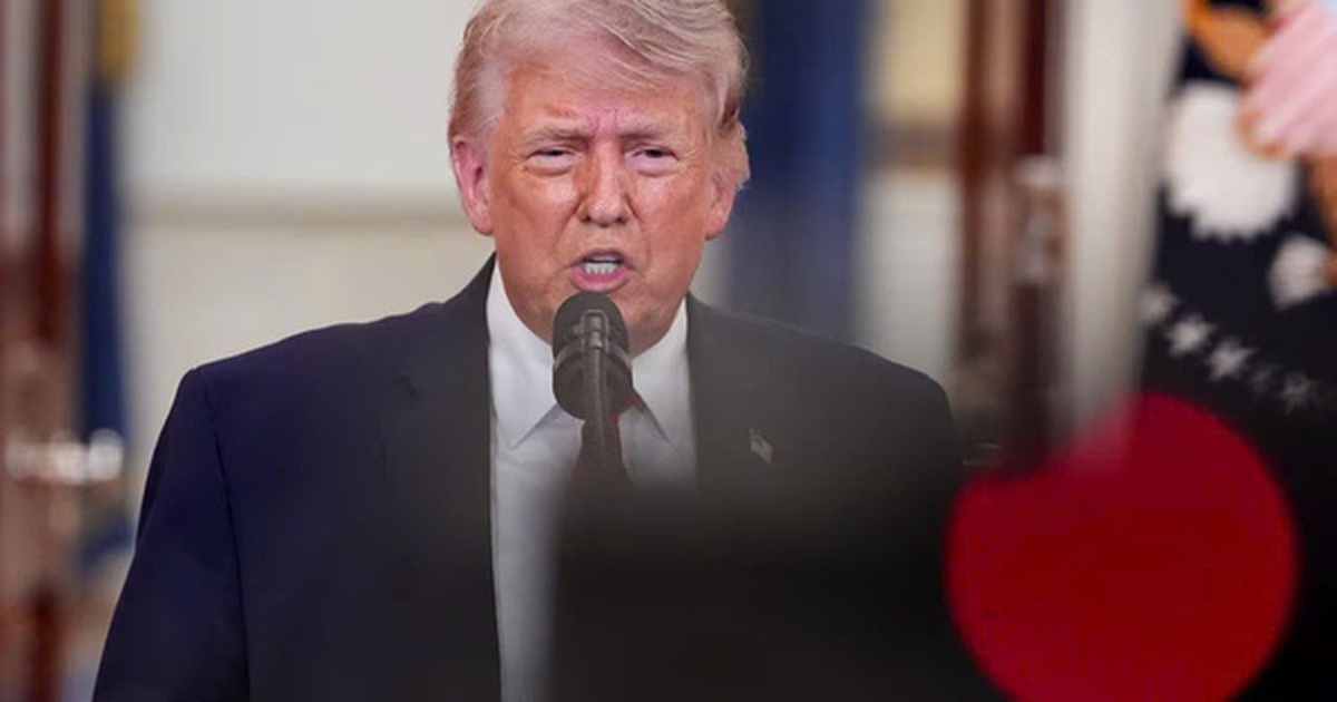 Nóng: Ông Donald Trump tuyên bố lực lượng Mỹ "thắng áp đảo" Iran