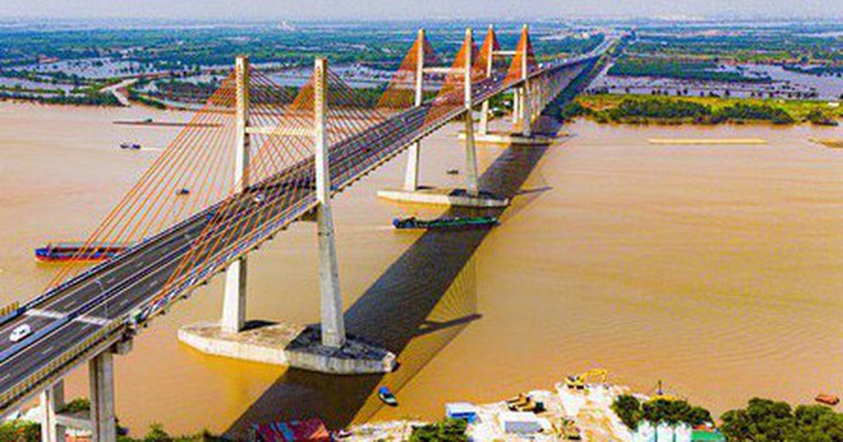 Cây cầu dây văng gần 7.300 tỷ đồng dài 5,4km, lọt top 3 thế giới về số nhịp do người Việt lần đầu tự thiết kế, thi công