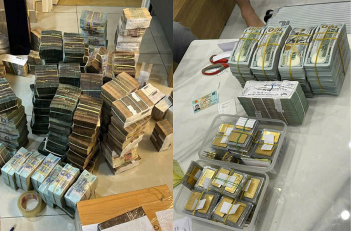 Khám xét khẩn cấp căn hộ cao cấp của bạn gái Mr Pips: Thu giữ 214 miếng vàng, 28 đồng hồ đeo tay cao cấp cùng "núi" tiền mặt và ngoại tệ