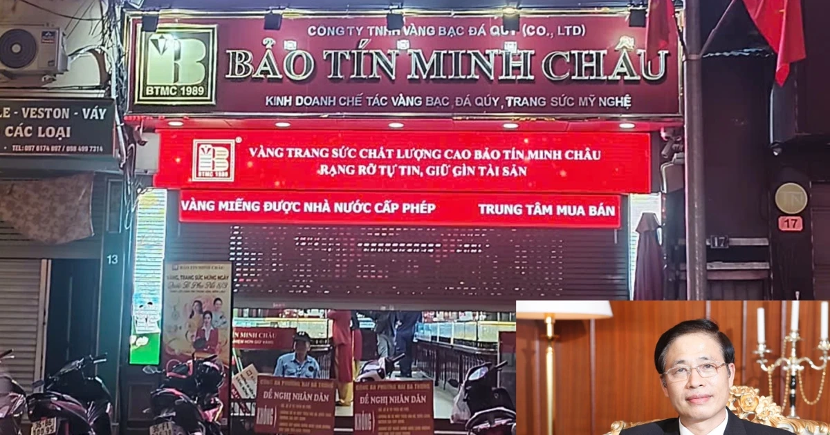 Bắt tạm giam ông Vũ Minh Châu, nguyên Giám đốc Công ty vàng Bảo Tín Minh Châu và con trai