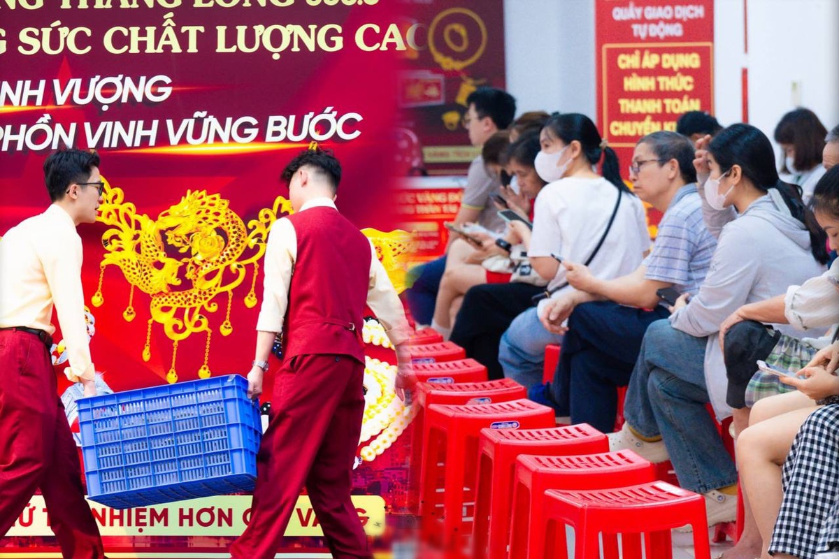 Ảnh, clip: Tình hình tại cửa hàng Bảo Tín Minh Châu sau thông tin khởi tố cựu Tổng giám đốc Công ty cùng con trai