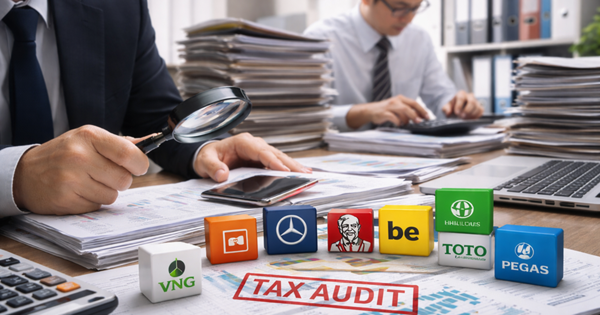 Danh sách 302 doanh nghiệp thu nghìn tỷ, lãi mỏng hoặc thua lỗ nhiều năm bị Cục Thuế kiểm tra: Gọi tên VNG, KFC, Be Group, Sunlife...