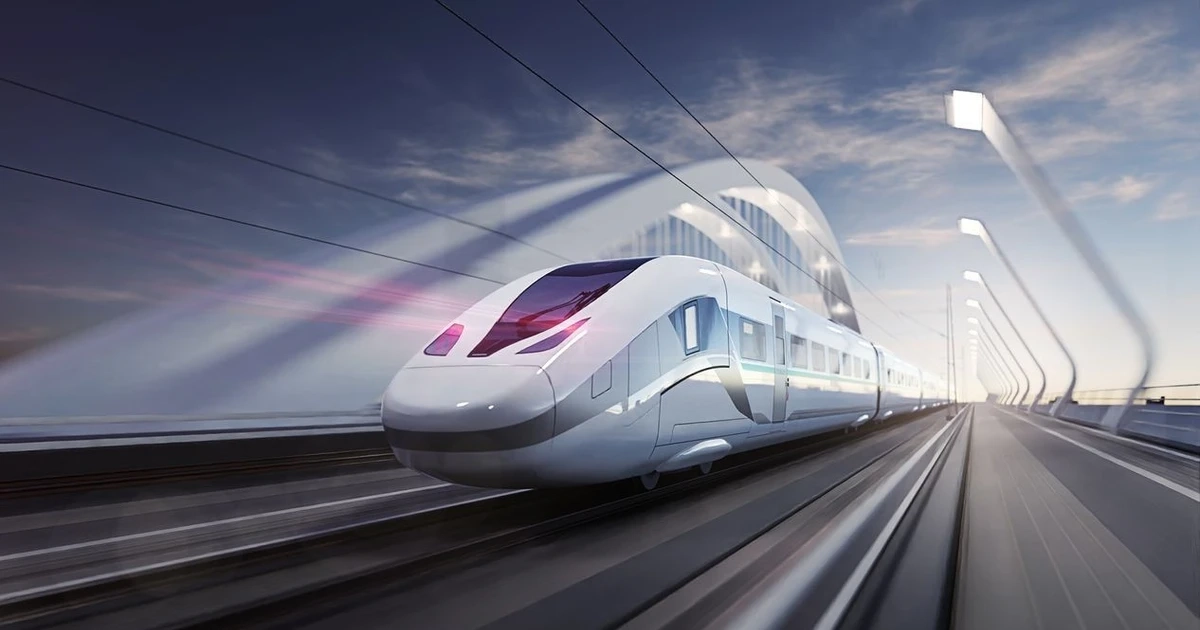 Thủ tướng Lê Minh Hưng bấm nút khởi công đường sắt tốc độ cao Hà Nội - Quảng Ninh