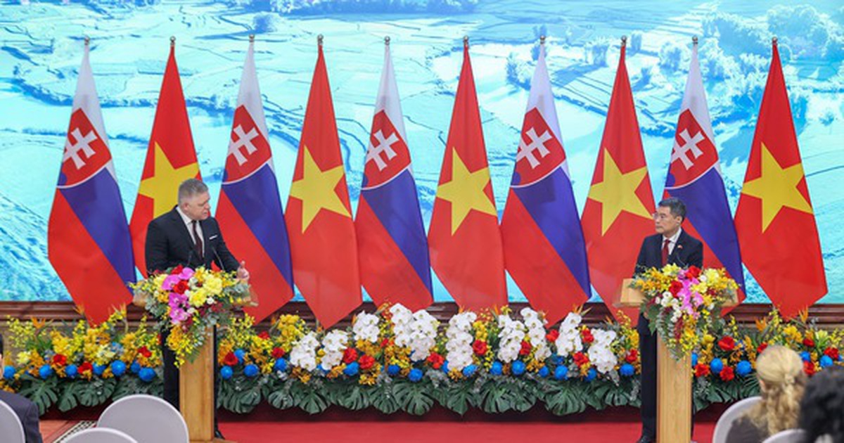 Hai Thủ tướng nhất trí nâng cấp quan hệ Việt Nam – Slovakia lên Đối tác chiến lược