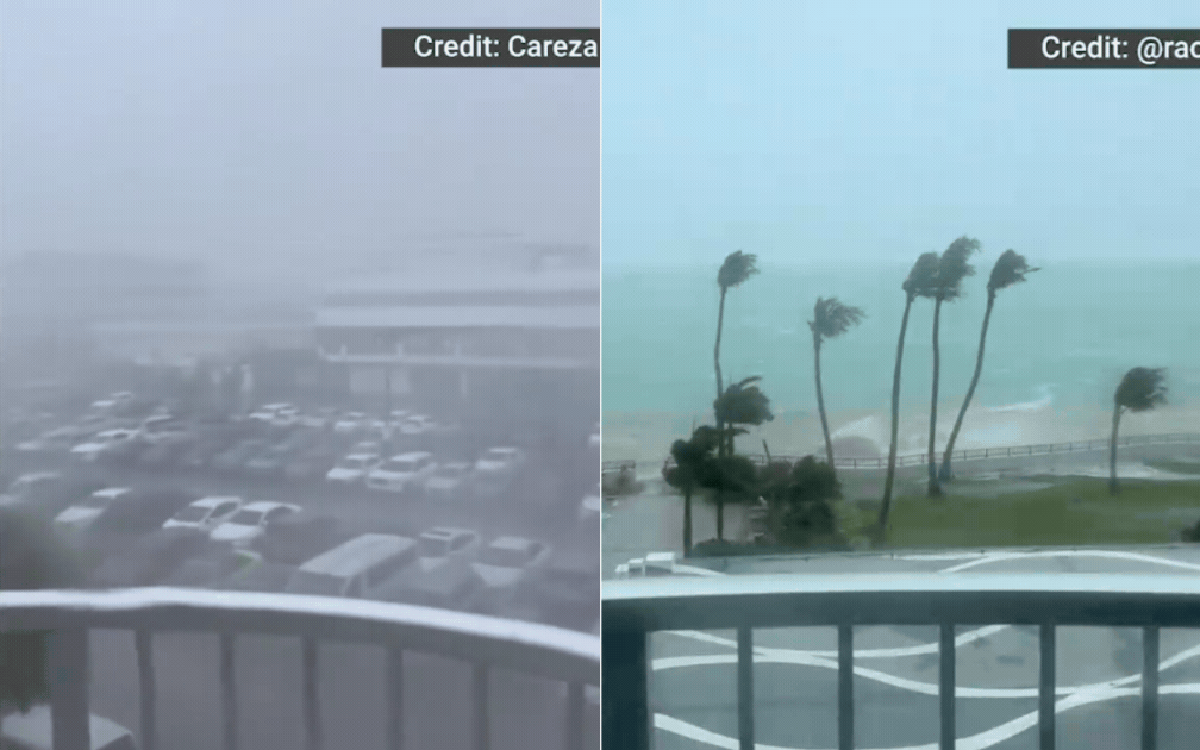 Siêu bão mạnh nhất hành tinh Sinlaku chính thức đổ bộ: Gió giật 240km/h, mái tôn bay khắp nơi, Tổng thống Mỹ ban bố tình trạng khẩn cấp