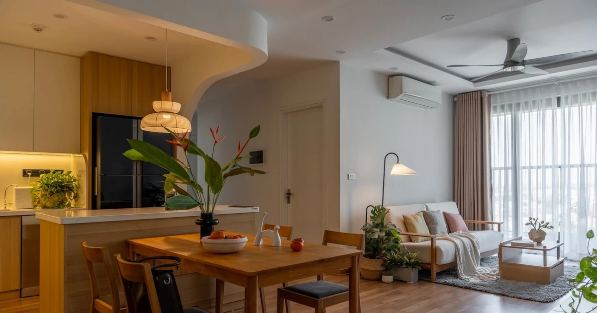 Căn hộ 100m2 với thiết kế tối giản từng không gian để tối ưu chi phí hoàn thiện