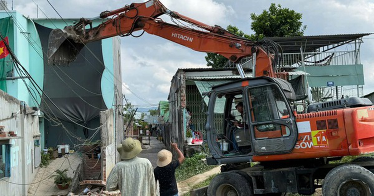 Cưỡng chế 9 trường hợp, bàn giao mặt bằng dự án đường trục chính Vũng Tàu