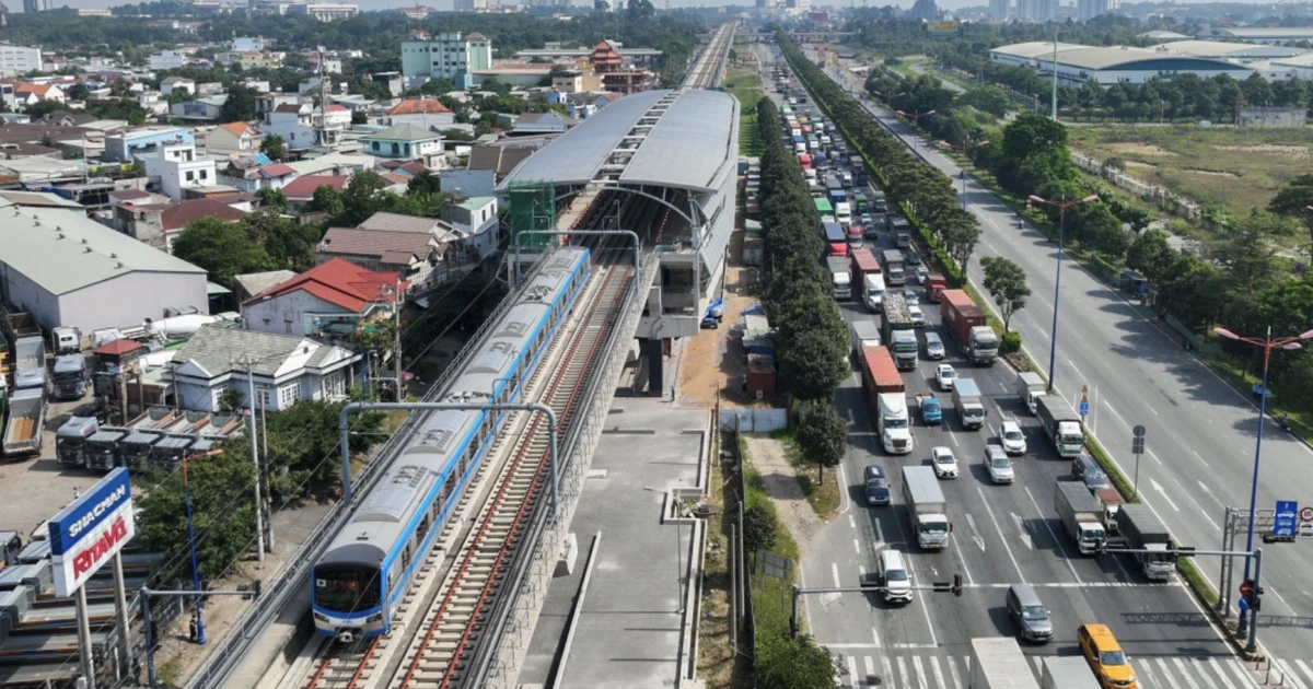 Sắp triển khai dự án kéo dài metro số 1 TPHCM đến sân bay Long Thành