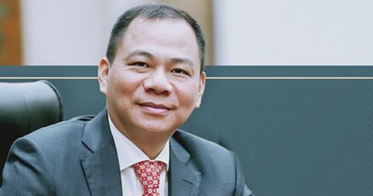 Cổ phiếu VIC tăng trần, tài sản tỷ phú Phạm Nhật Vượng lập kỷ lục hơn 30 tỷ USD