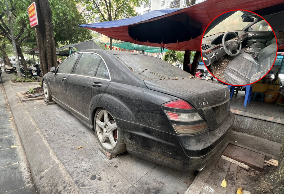 Vụ xe sang Mercedes bị “bỏ quên” 10 năm trên vỉa hè Hà Nội: Công an thông tin bất ngờ