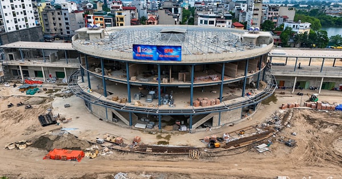 Bến xe hiện đại bậc nhất Thủ đô dần lộ hình hài