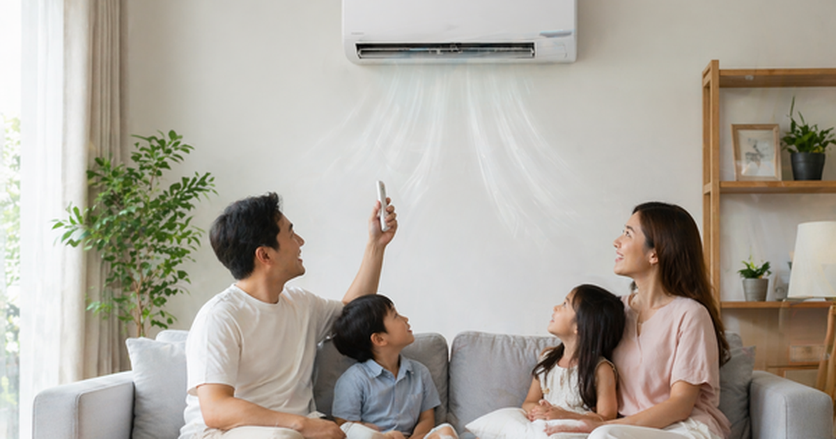 Lời khuyên cho các gia đình đang dùng điều hòa