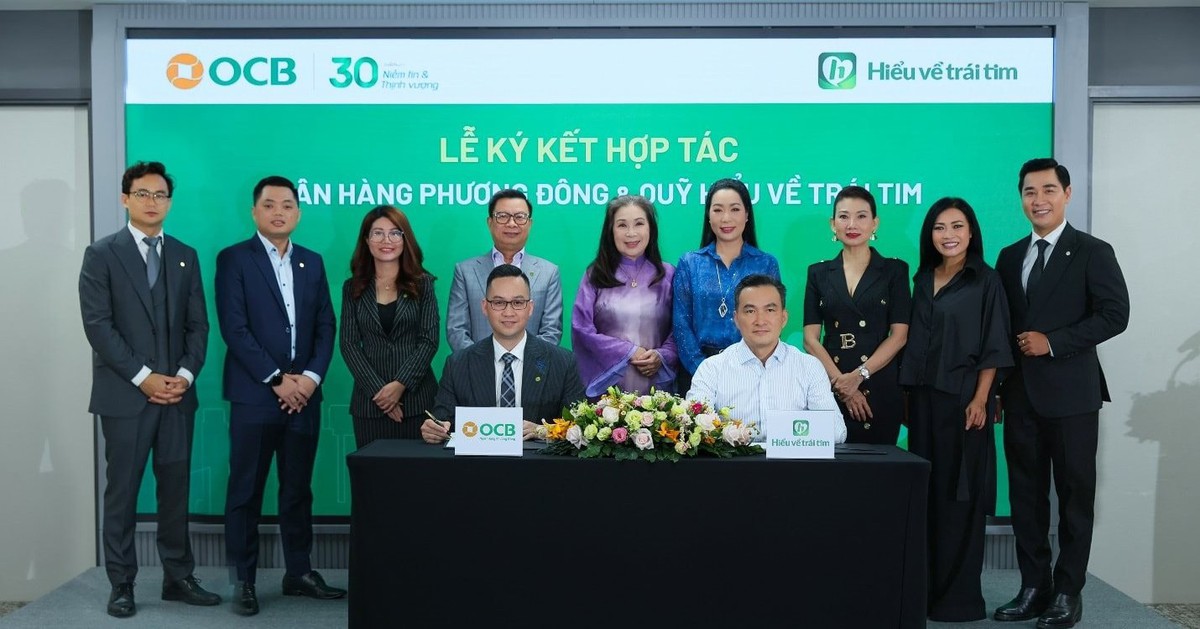 OCB tiếp tục đồng hành cùng Quỹ Hiểu về trái tim