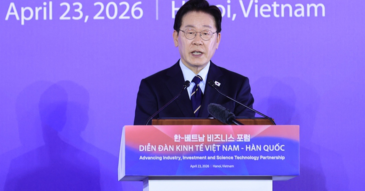 Tổng thống Lee Jae Myung: Tương lai của Việt Nam chính là cơ hội của Hàn Quốc