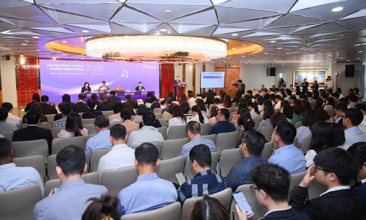 ĐHCĐ TPBank: Đặt mục tiêu lợi nhuận 10.300 tỷ đồng, chia cổ tức 20% trong năm nay