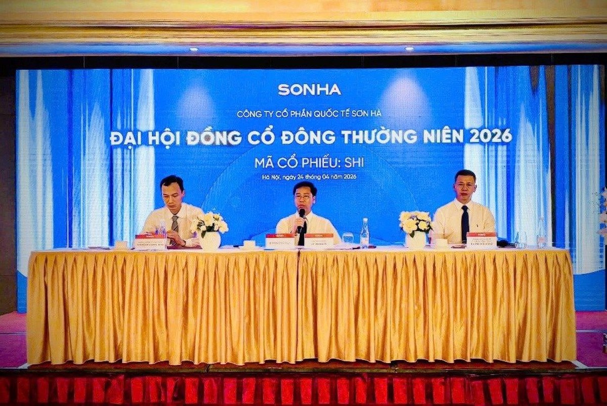 ĐHĐCĐ Sơn Hà (SHI) chốt kế hoạch doanh thu 13.000 tỷ đồng trong năm 2026