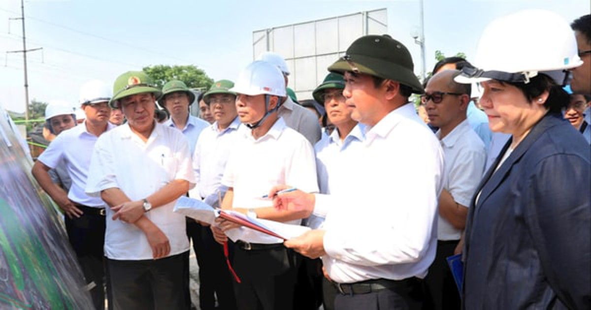 Bí thư Thành ủy Hà Nội Trần Đức Thắng yêu cầu cam kết tiến độ 3 dự án trọng điểm