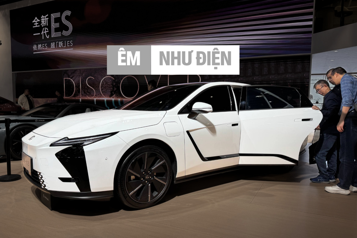 Xem trước Lexus ES 500e sắp ra mắt Việt Nam: Sedan thuần điện đi hơn 600 km/sạc, trang bị hàng ghế sau dễ ghi điểm đại gia Việt