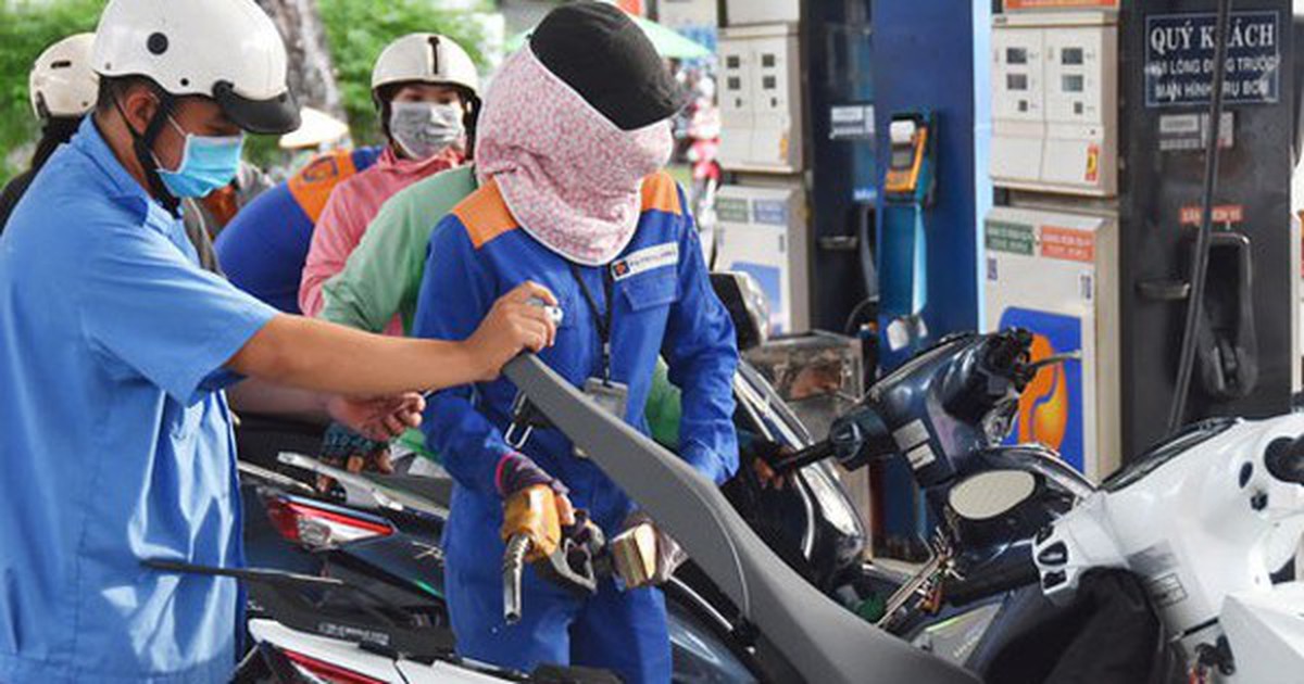 Thông báo thay đổi thời gian điều chỉnh giá xăng dầu