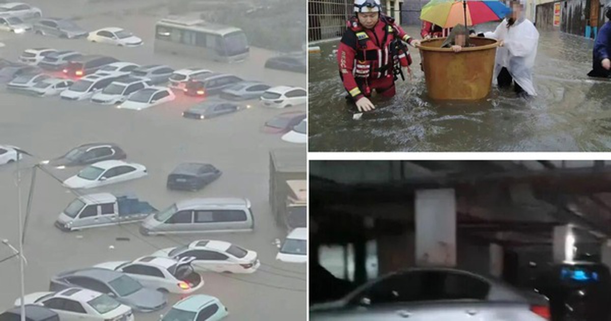 Mưa lớn kỷ lục trong 10 năm qua, Khâm Châu - Trung Quốc ngập kinh hoàng