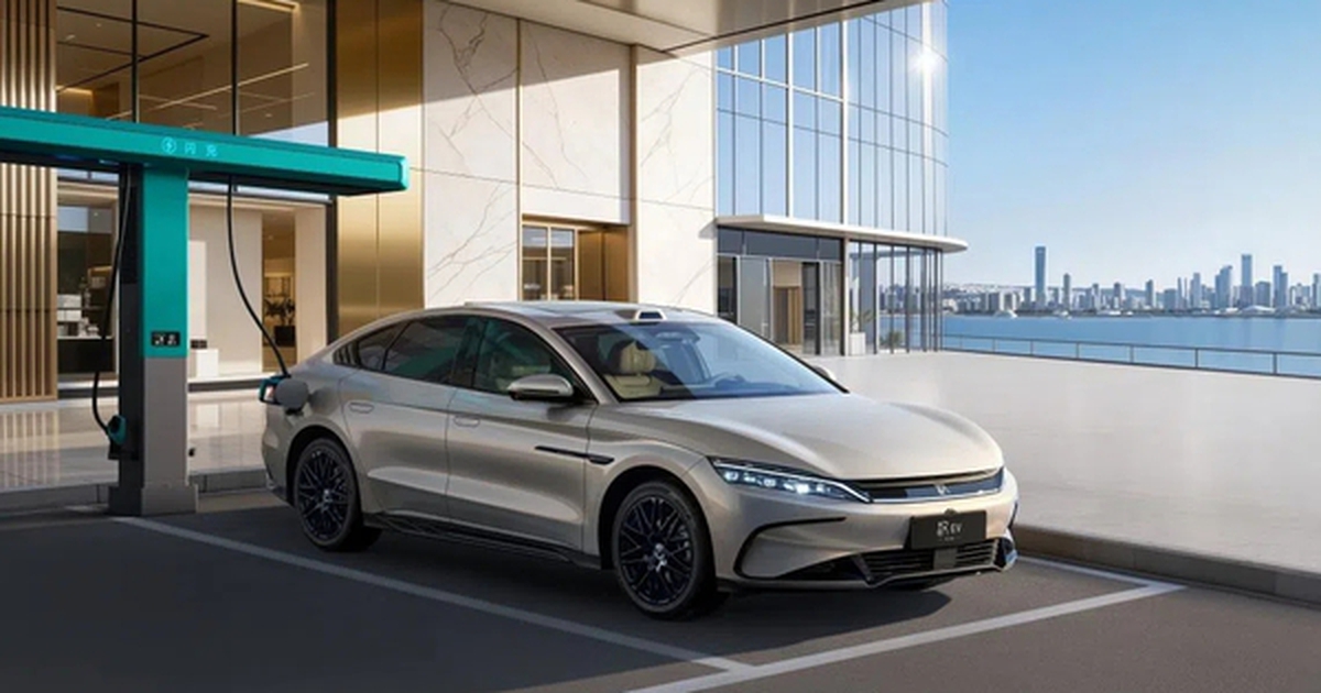 Sedan cỡ E 1,5 tỷ tại Việt Nam vừa có bản nâng cấp tại quê nhà: sạc 5 phút chạy 700km, giá tương đương từ 600 triệu đồng