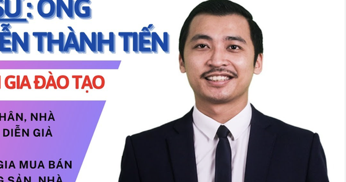 Diễn giả Nguyễn Thành Tiến bất ngờ từ chức Chủ tịch công ty dạy làm giàu