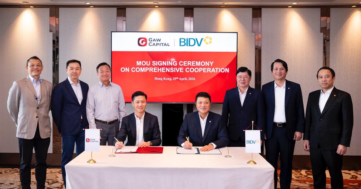 BIDV và Gaw Capital Partners tăng cường hợp tác, thúc đẩy các dự án đầu tư chất lượng cao