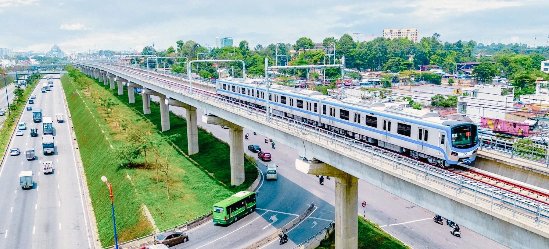 Một địa phương sẽ xây metro nối 2 sân bay quốc tế, vận hành từ 2032 - Ảnh 1