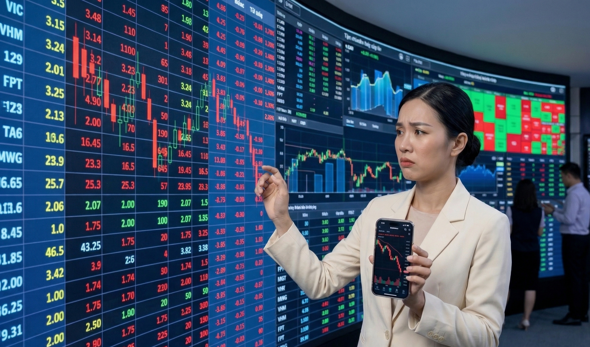 Chứng khoán 7-4: Tăng nhẹ cuối phiên, nhà đầu tư đang trông đợi điều gì? - Ảnh 1