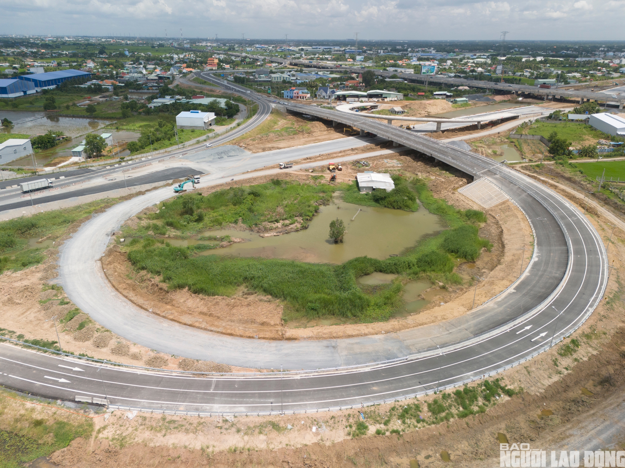 Hình ảnh cơ bản hoàn thiện Vành đai 3 TPHCM đoạn qua Tây Ninh - Ảnh 2