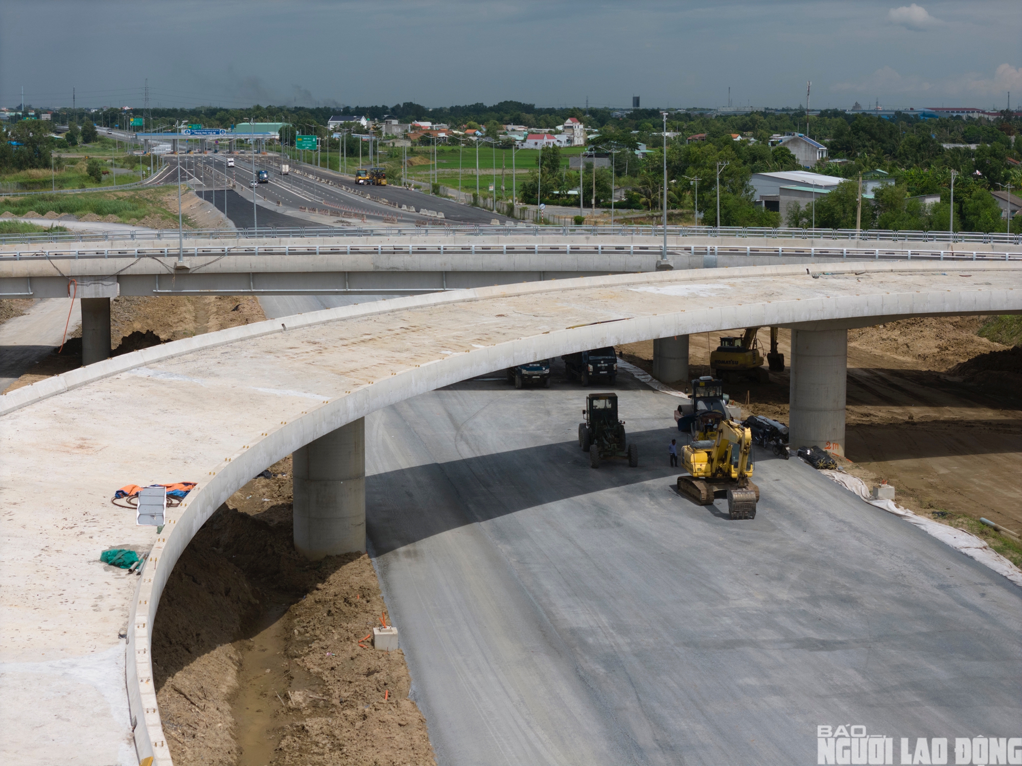 Hình ảnh cơ bản hoàn thiện Vành đai 3 TPHCM đoạn qua Tây Ninh - Ảnh 3