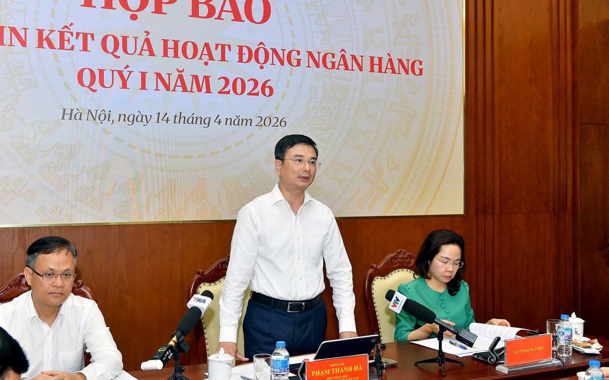 Phó Thống đốc Phạm Thanh Hà nói về diễn biến lãi suất, tỷ giá, tín dụng trong quý I/2026