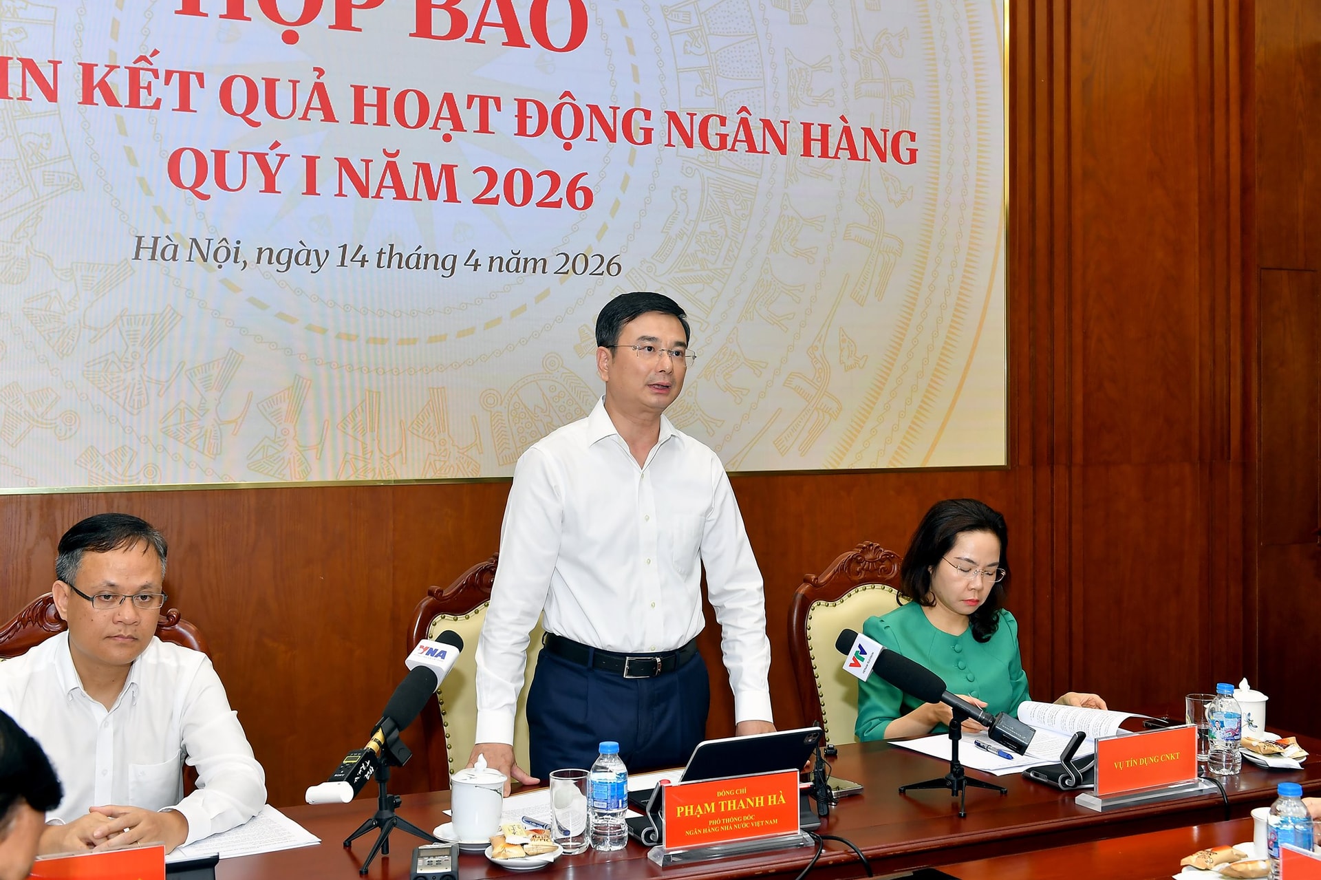 Phó Thống đốc Phạm Thanh Hà nói về diễn biến lãi suất, tỷ giá, tín dụng trong quý I/2026 - Ảnh 1