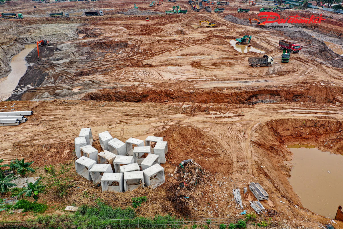 Đẩy nhanh tiến độ hồ điều hòa Mễ Trì – Đồng Bông 2, tăng năng lực chống ngập phía Tây Hà Nội - Ảnh 12