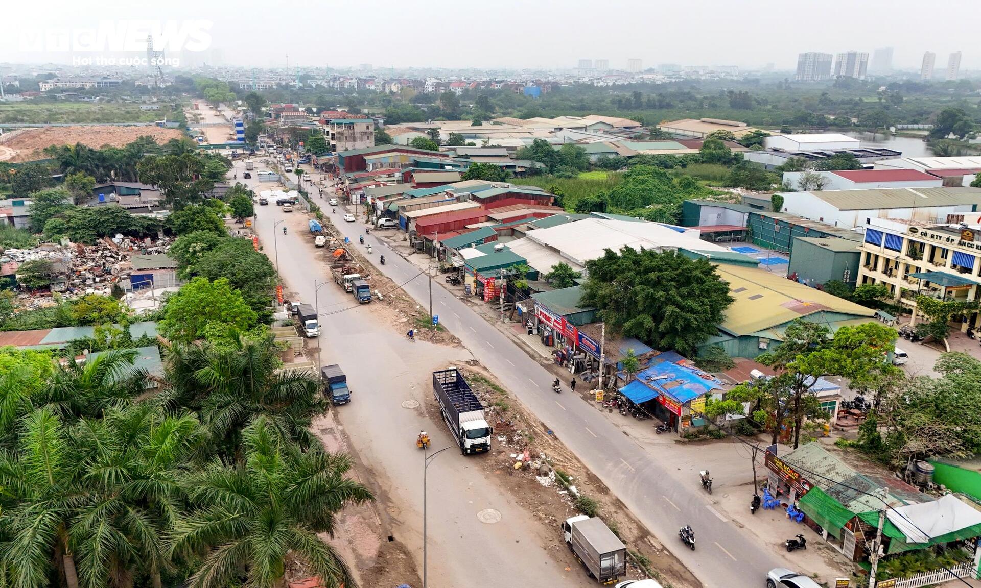 Cận cảnh tuyến đường 70 dài 5km ở Hà Nội được yêu cầu hoàn thành năm 2026 - Ảnh 13