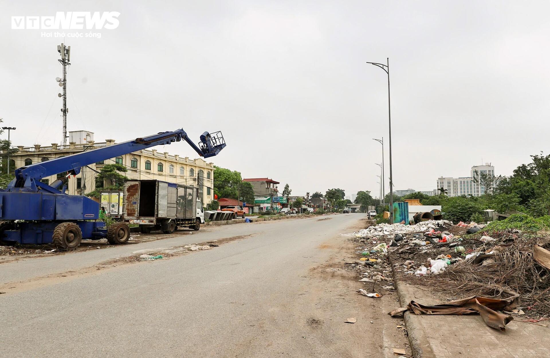Cận cảnh tuyến đường 70 dài 5km ở Hà Nội được yêu cầu hoàn thành năm 2026 - Ảnh 10