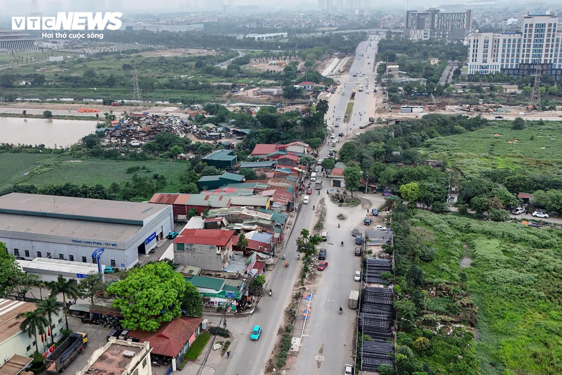 Cận cảnh tuyến đường 70 dài 5km ở Hà Nội được yêu cầu hoàn thành năm 2026 - Ảnh 8