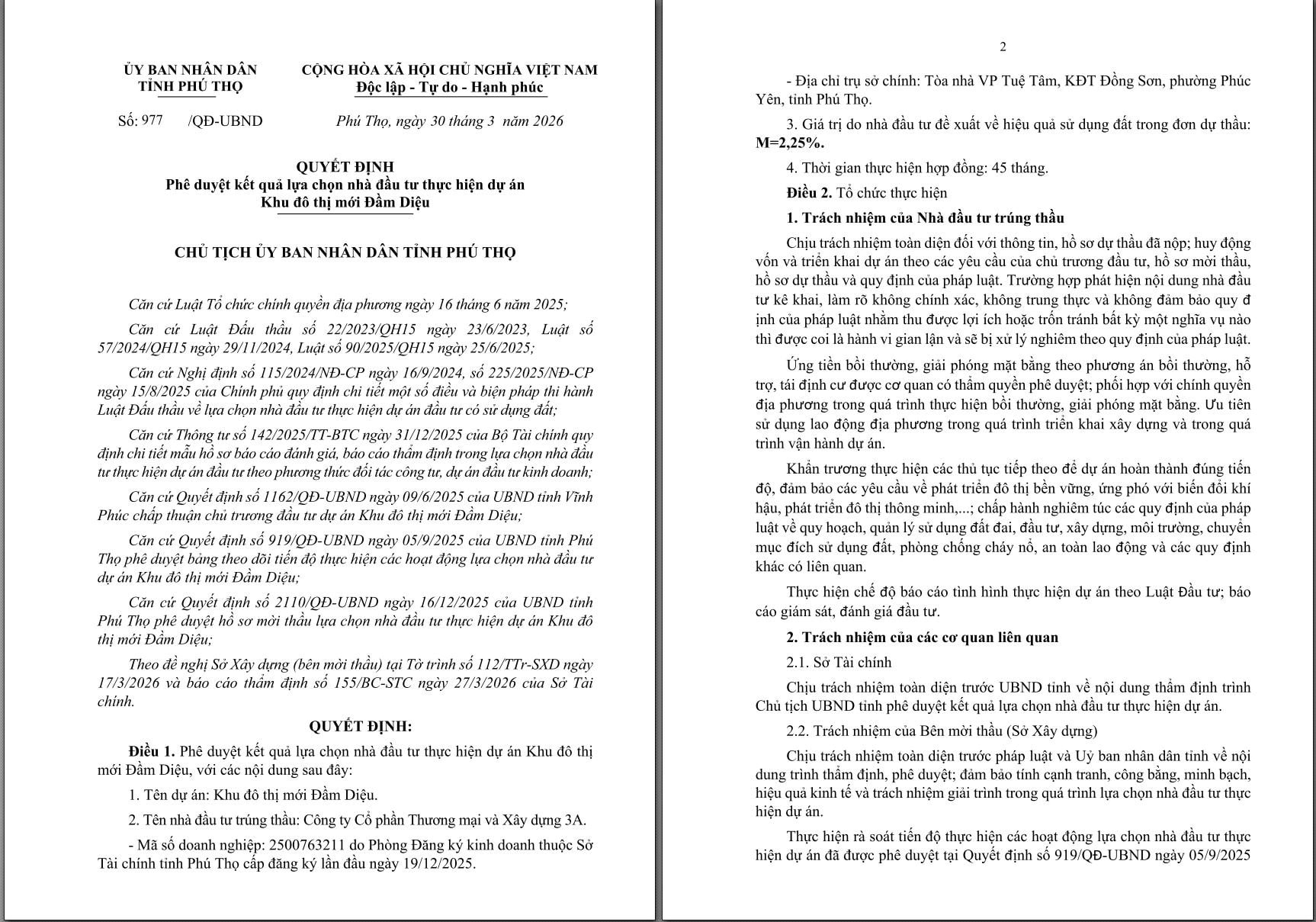 Một doanh nghiệp mới thành lập làm dự án hơn 5.700 tỷ đồng tại Phú Thọ - Ảnh 2