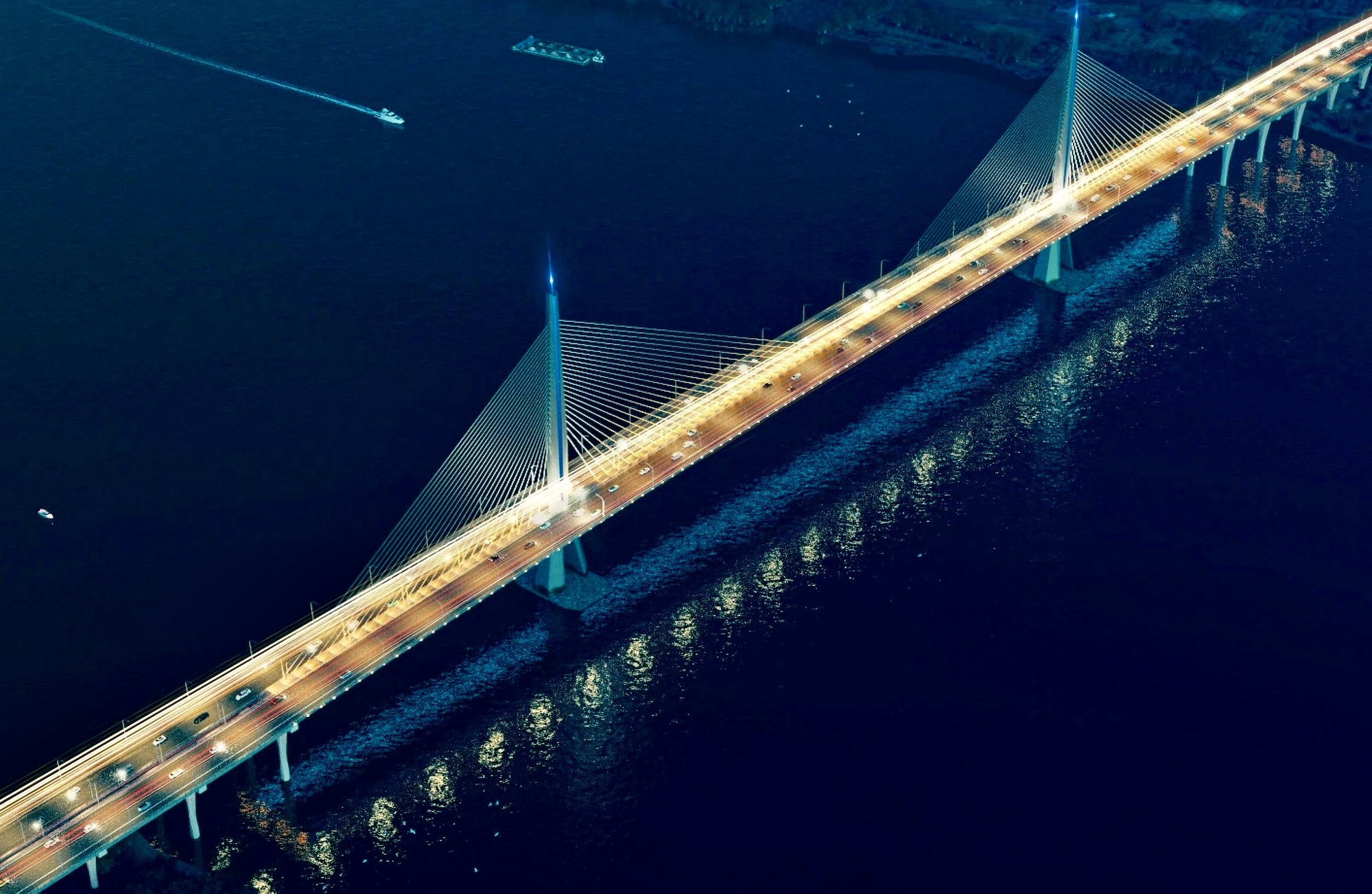 Một cây cầu hơn 11.000 tỷ đồng nối hai “đầu tàu” kinh tế phía Nam chuẩn bị khởi công - Ảnh 1